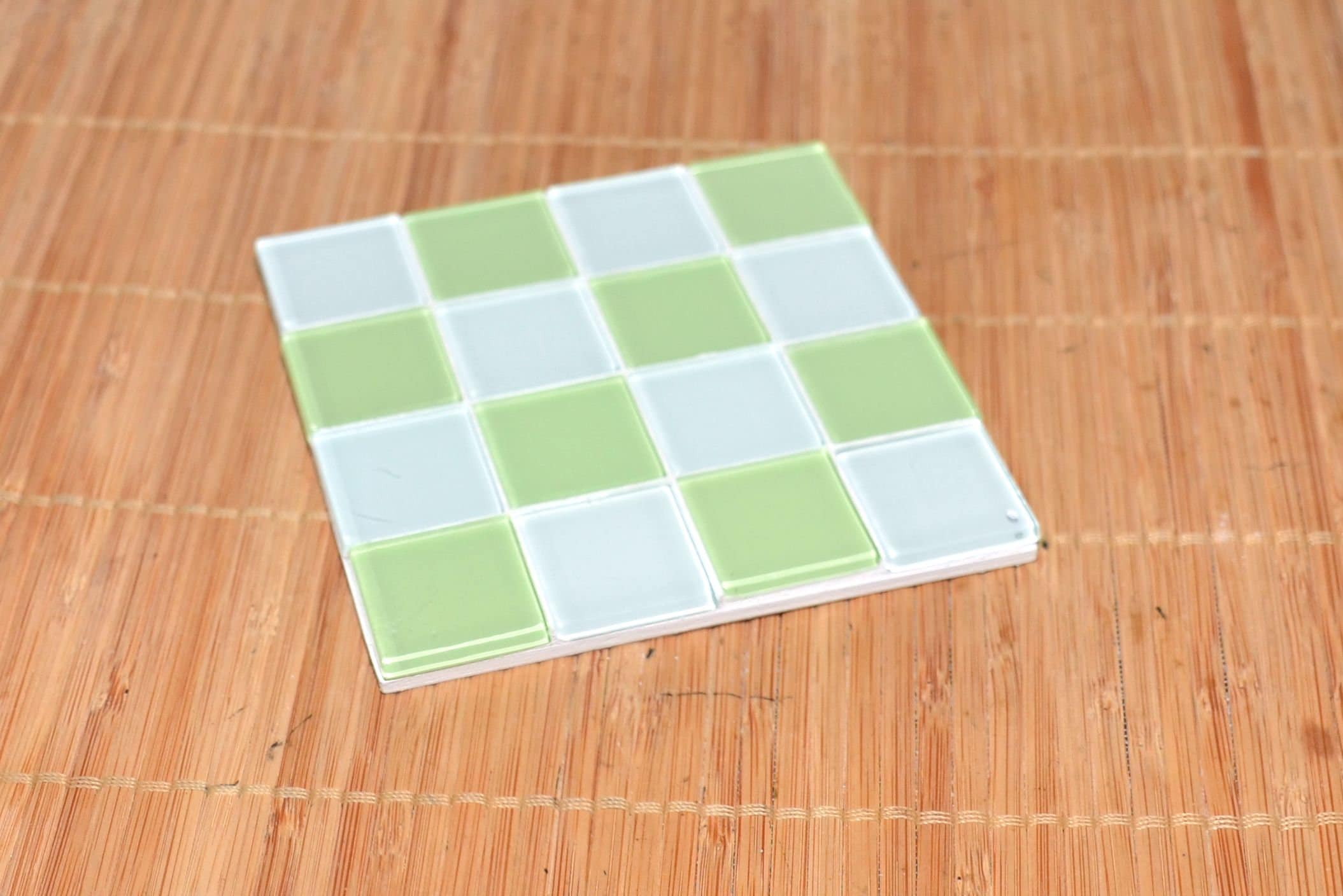 24 Mirror Tile Small Squares 1 X 1 Inch Square Shaped Glass