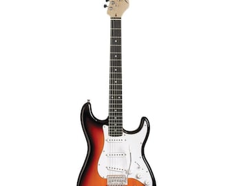 Austin AST100SB Classic Double Cutaway Sunburst SB