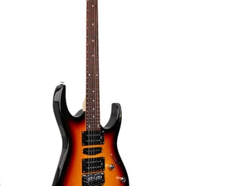 Smiger | SG5TB | ORANGE-BLACK Elect | Guitar Kit | Whammy Bar- Floyd Rose | Amp | Strap | Tuner | Extra Strings | Cable / Hardware