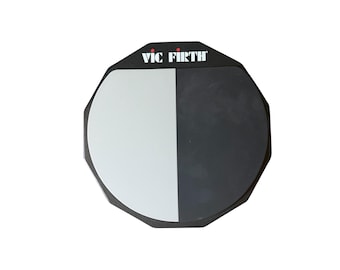 Vic Firth 12" Single Sided Double Surface Practice Pad
