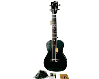 Blue Iridescent Ukulele Gecko Concert Ukulele Beginner Kids Starter Kit Mahogany Concert Ukulele Nylon String  Concert  Mahogany Hand Made