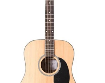 Stunning steel 6string acoustic guitar | Denver dds44nat | delivering exceptional tone resonance With a handy bag for convenient carrying