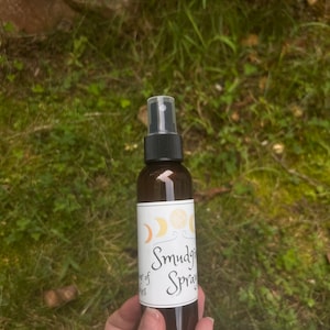 Smudging spray/smokeless sage/sage cleansing/witchcraft/cleansing/ negative energy cleanse