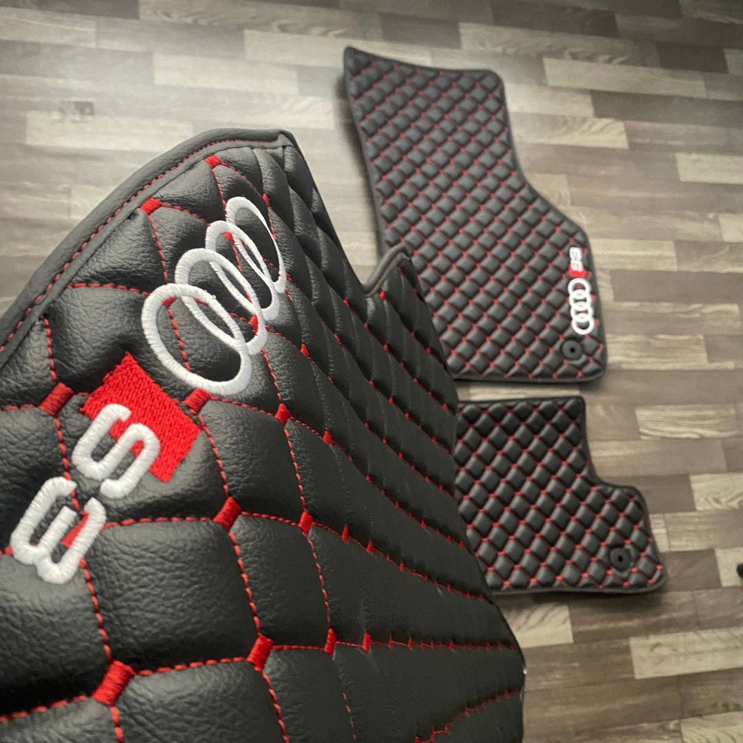 Leather Car Mats for Audi A3 Audi Carpets Etsy