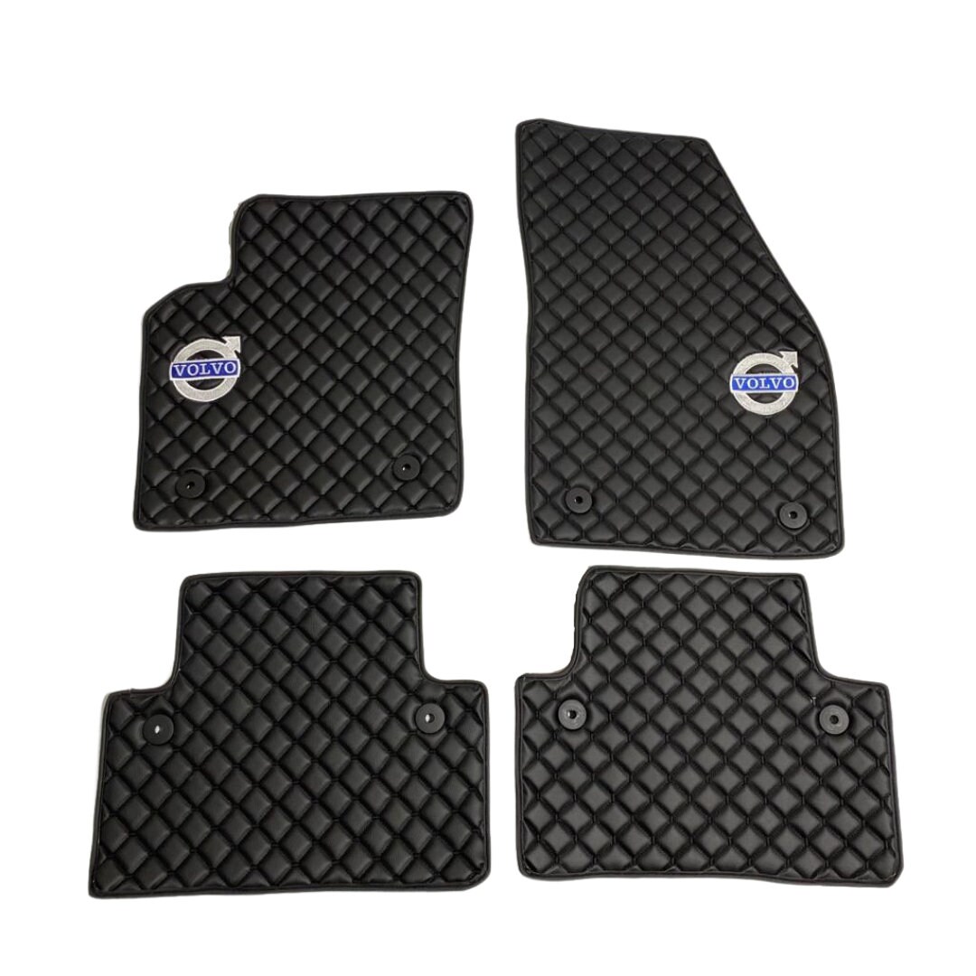 Leather Car Mats for Volvo XC90 20147 Seats Volvo Car Mats Etsy