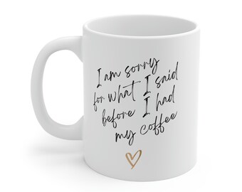 Ceramic Coffee  Mugs (11oz, 15oz, 20oz)