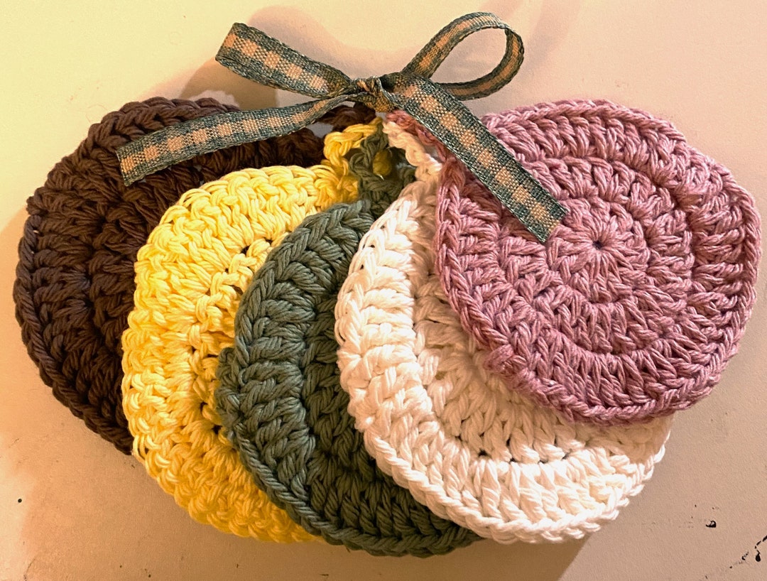 PATTERN ONLY Crochet Cotton Face Scrubbies Etsy