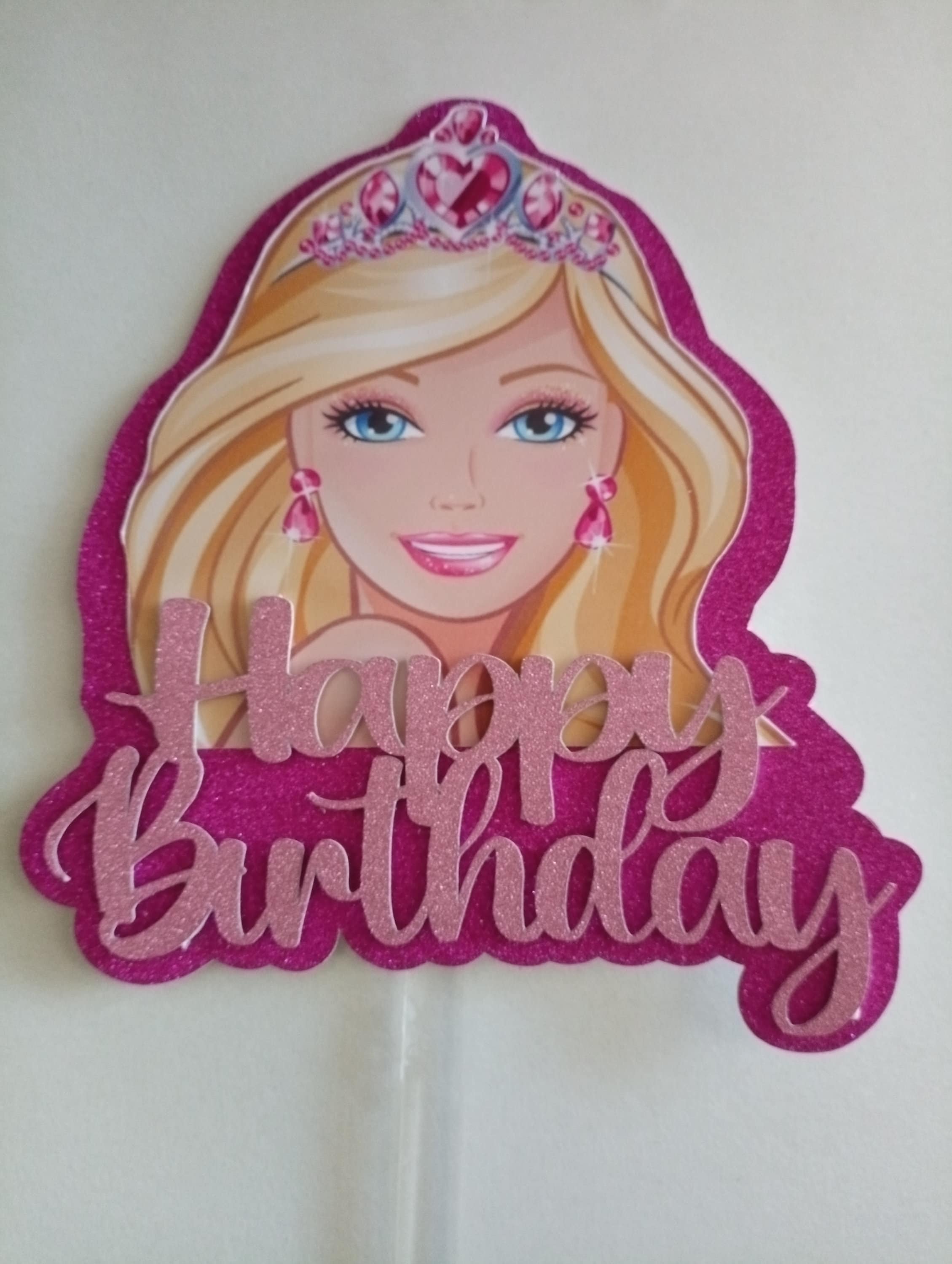 Barbie Cake Topper Birthday Cake Topper Boy Girl Etsy Ireland