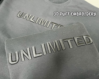 Moletons e golas redondas bordados em 3D personalizados | Moletons com bordado de espuma personalizados, presentes de Natal, presentes de aniversário, presentes personalizados