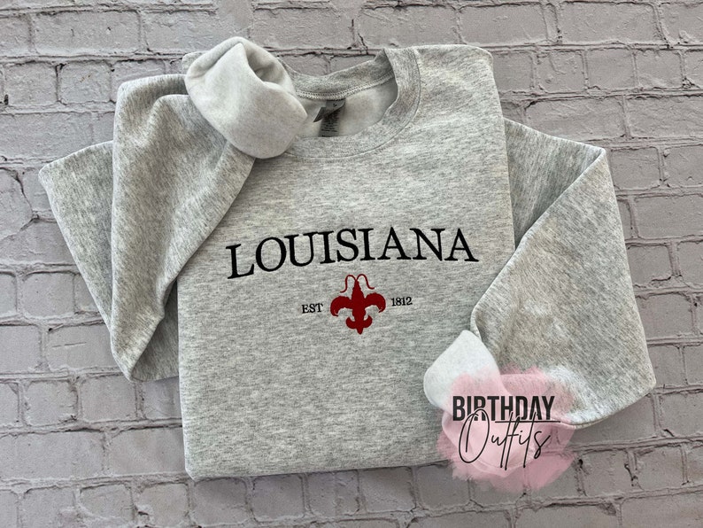 Louisiana Sweatshirt, State Pride Sweatshirt 2D0626 main image 0