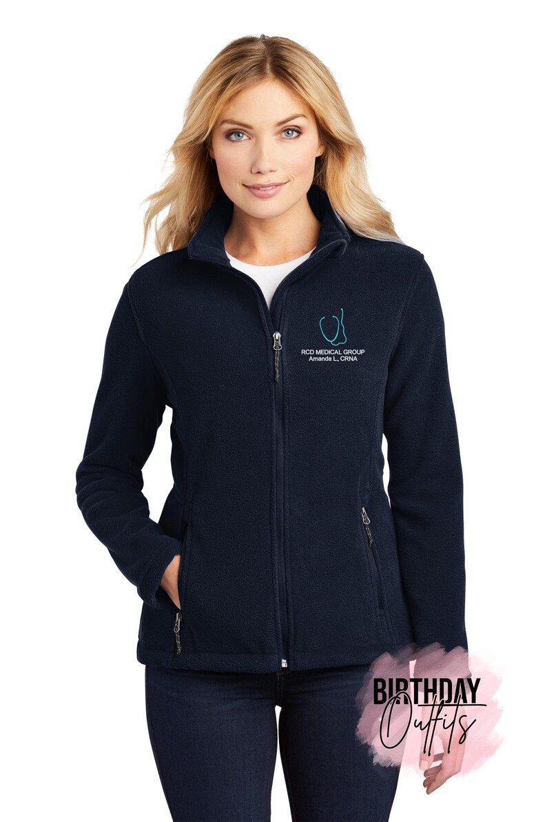Port Authority® Ladies Value Fleece Jacket L217 Full Zip, Personalized