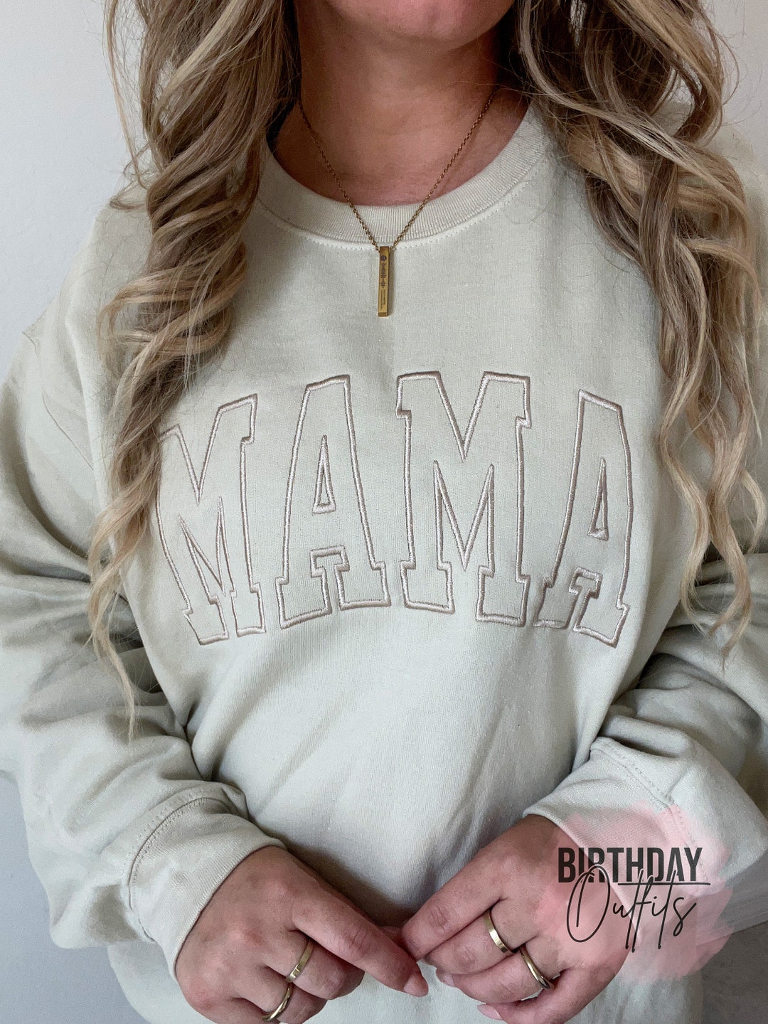 MAMA Graphic Round Neck Sweatshirt main image 1