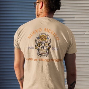 New Mexico skull shirt
