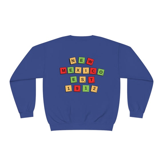 New Mexico Scrabble Unisex Nublend® Crewneck Sweatshirt - Etsy