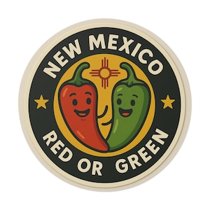 New Mexico Red Chili sticker, New Mexico, Green Chile
