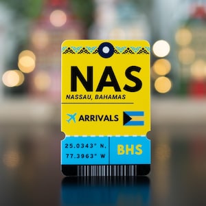Nassau Bahamas Vinyl Sticker 5 Inch - Waterproof Bumper Decal For Cars & Laptops