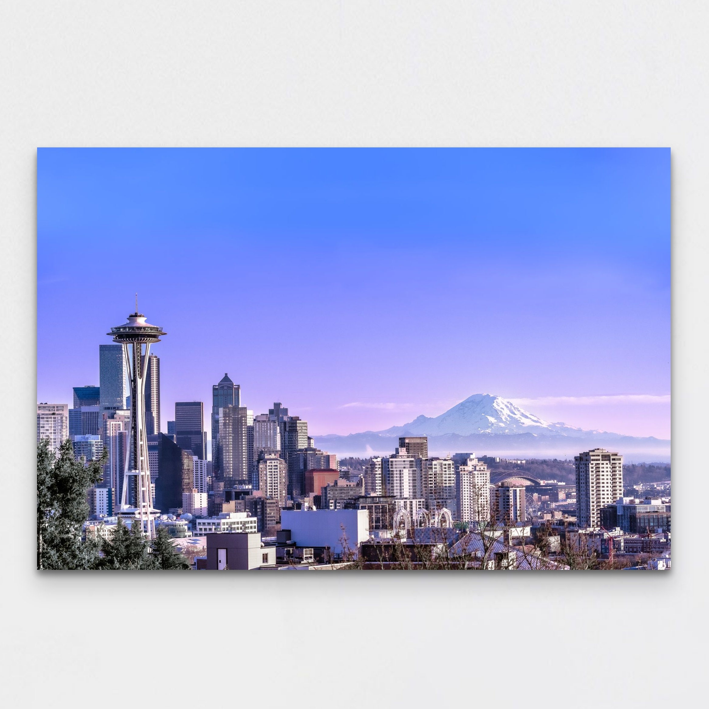 Rainy Cityscape Art - Etsy