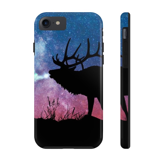 Elk at Nite - Tough Phone Cases