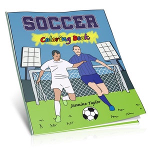 Soccer Coloring Book