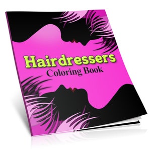Hairdressers Coloring Book