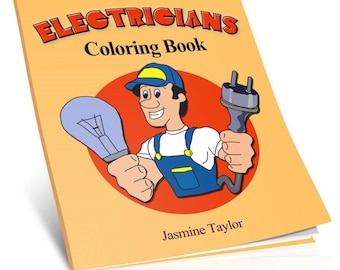 Electricians Coloring Book