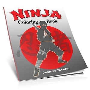 Ninja Coloring Book