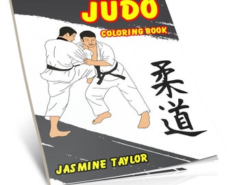 Judo Coloring Book