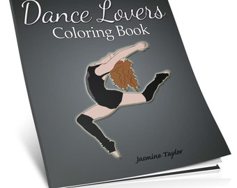 Dance Lovers Coloring Book