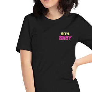 T-shirt voor baby&#39;s uit de jaren 90