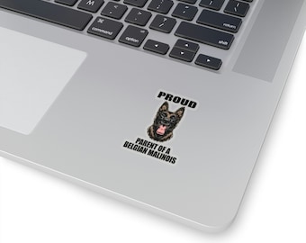 Proud Belgian Malinois Parent Sticker