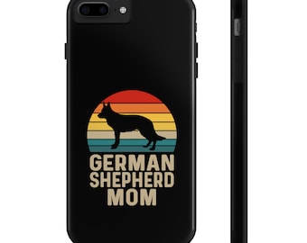 German Shepherd Mom iPhone Case