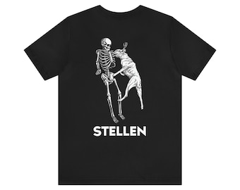 Police K9 Skeleton Graphic Tee, Dog Handler Shirt