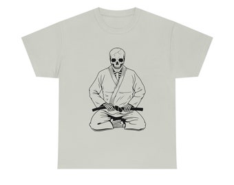 Skeleton Jiu Jitsu T-Shirt, BJJ Martial Arts Tee