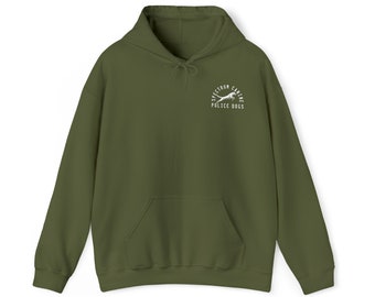 Spectrum Canine Police Dogs Hooded Sweatshirt with Back Design