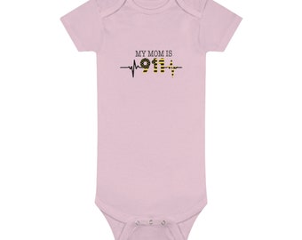 911 Dispatcher Baby Bodysuit: First Responder Family Gift