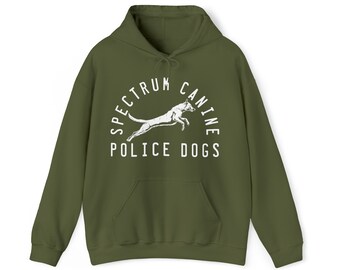 Spectrum Canine Police Dogs Hooded Sweatshirt