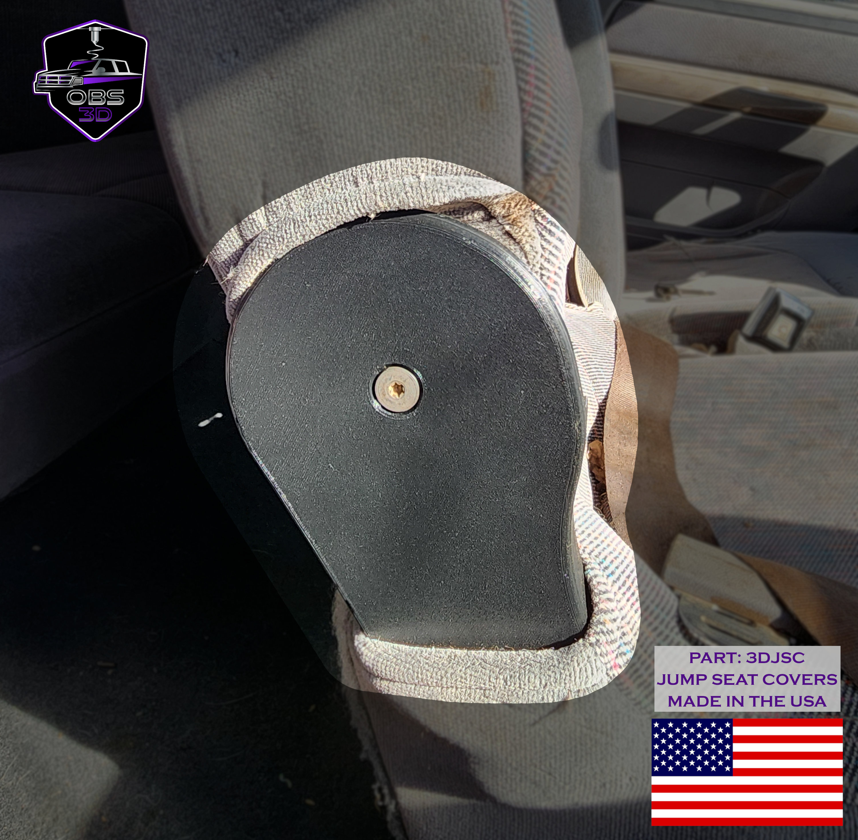 1994 - 1997 Ford Jump Seat Hinge Cover Set. 3D Printed. NEW! - Etsy