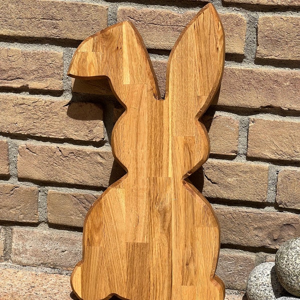 Eiche Hase 49cm groß