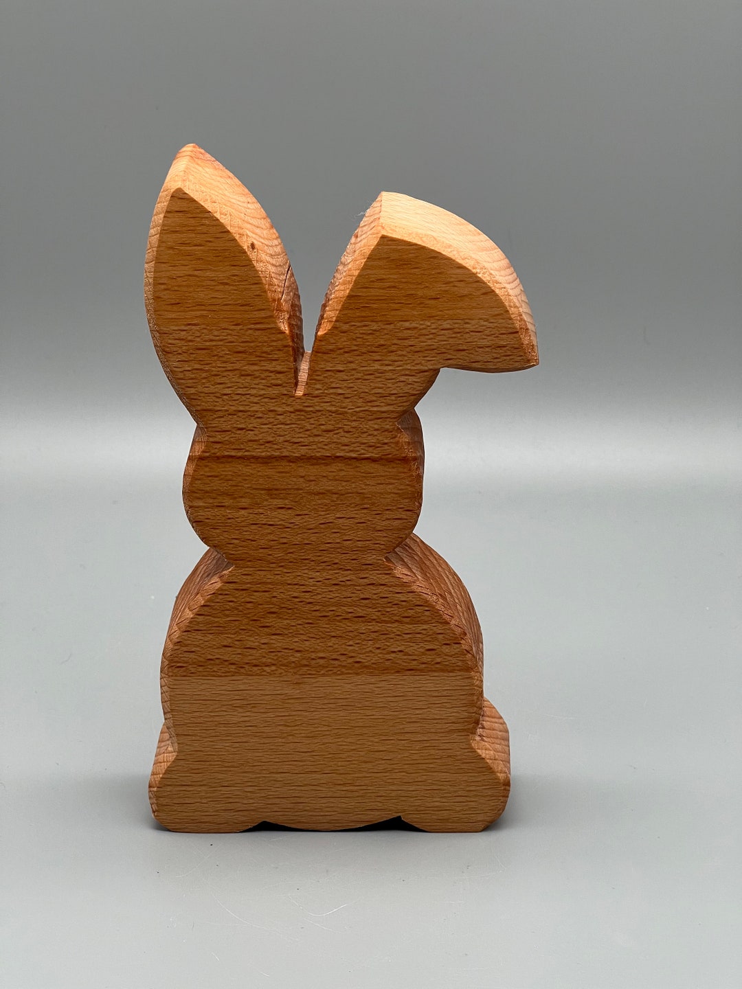 Wooden Rabbit Made of Beech / Decoration Etsy