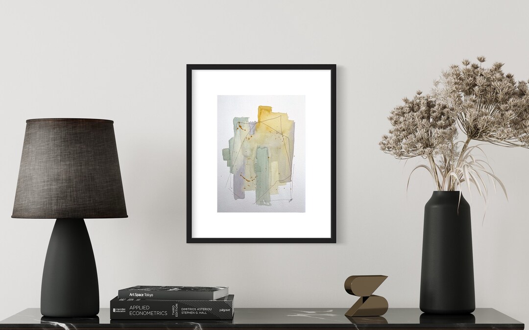 House Decor Gift for Her Handmade Art Watercolor Painting Etsy