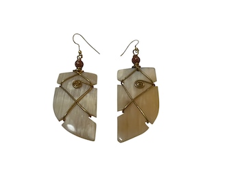 Jigsaw Puzzle Earrings