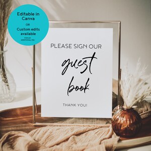 MODERN 1 Collection Wedding Signage Bundle | Modern Wedding | 25 signs | Canva Editable Wedding Templates | MPG 12-22-2A & MPG 12-22-2B