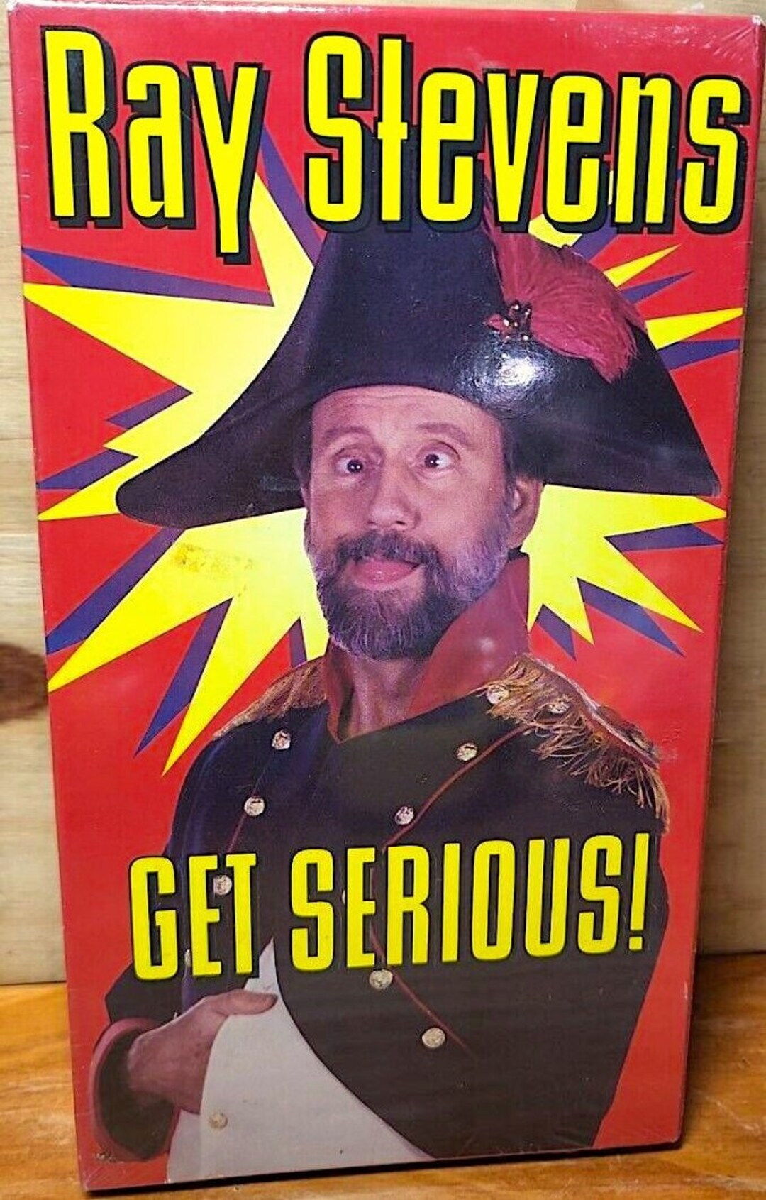 Vintage Ray Stevens Get Serious VHS New Sealed Etsy