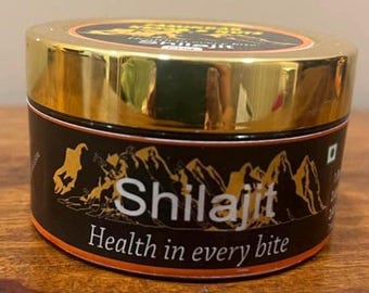 Shilajit del Himalaya orgánico: medicina ayurvédica (50 g)