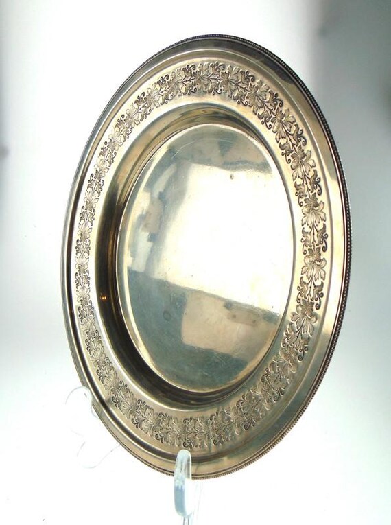 Antique Fenton Brothers Silver Plate Plate, Tray or Dish