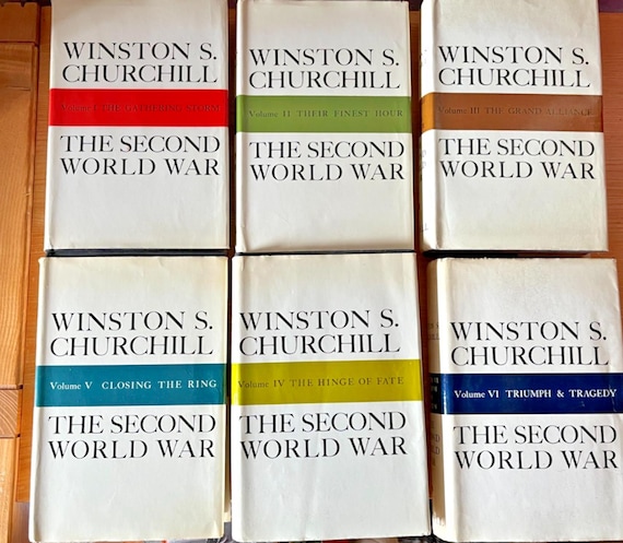 The Second World War Winston Churchill 6 Vol Set Cassell 1960s/70s History