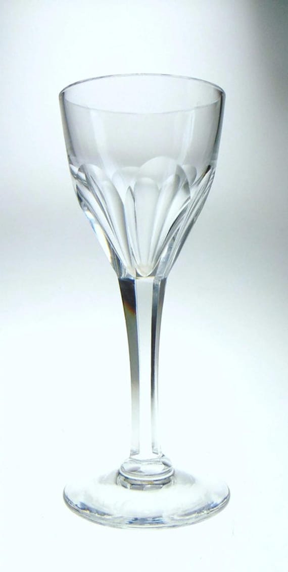 7 Kosta Boda Crystal Liquor Glasses or Snifter Glasses. Mid Century Kosta Boda