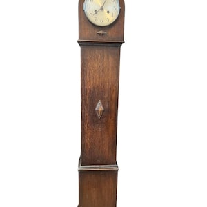 Regulator Clock oak case, German HAC, antique restoration project