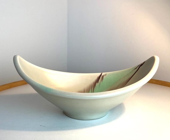 1960s Dumler Breiden Pottery Bowl Mid Century West German Pottery Beige Ref 1096