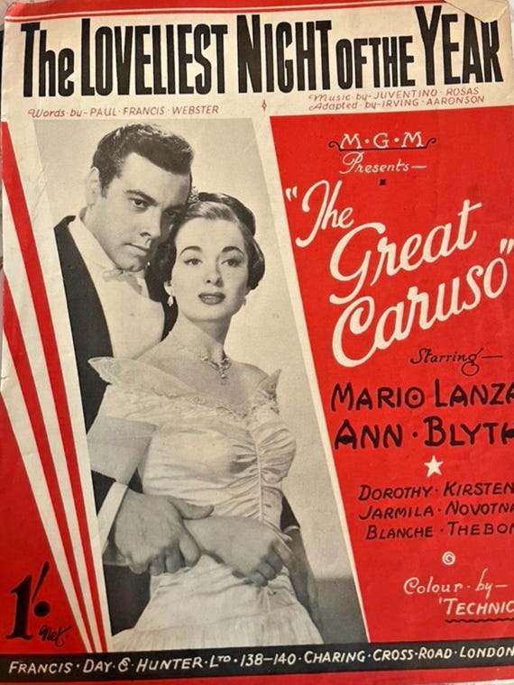 Collection of 27 Vintage Piano Scores Sheet Music. Mixed Music Genres 1940-1960